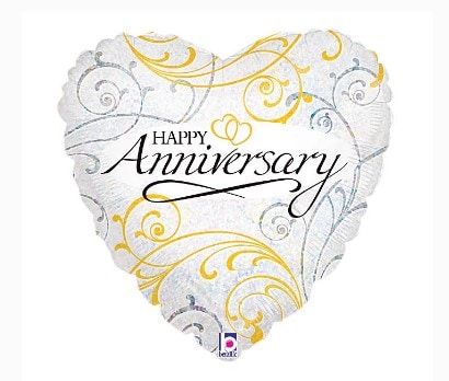 Happy Anniversary Balloon *Design May Vary